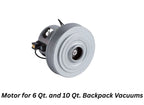 Motor for 6 Qt. and 10 Qt. Backpack Vacuums