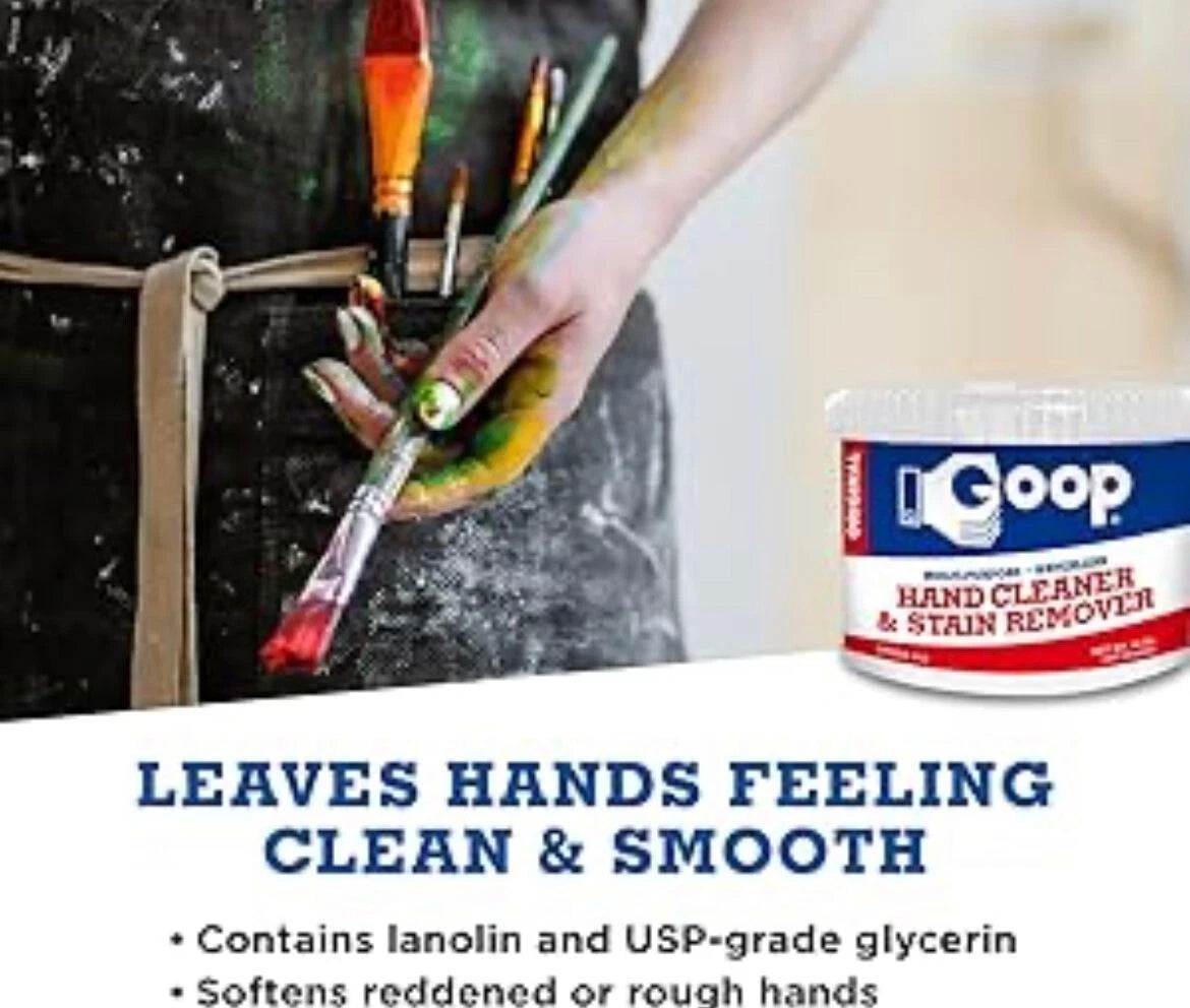 Original Goop Multi-Purpose Hand Cleaner - Waterless Cleaner 14 Oz