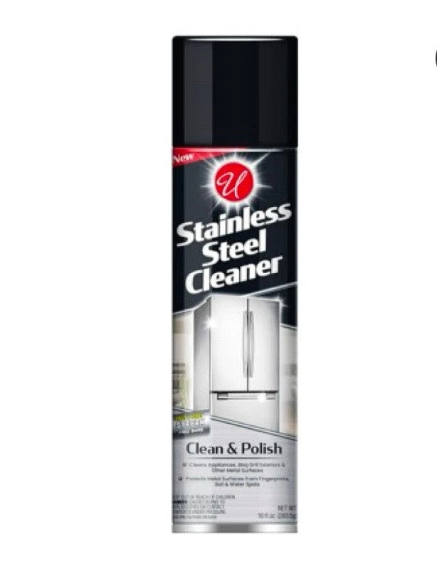 Stainless Steel Cleaner & Polish Aerosol, 10 fl oz