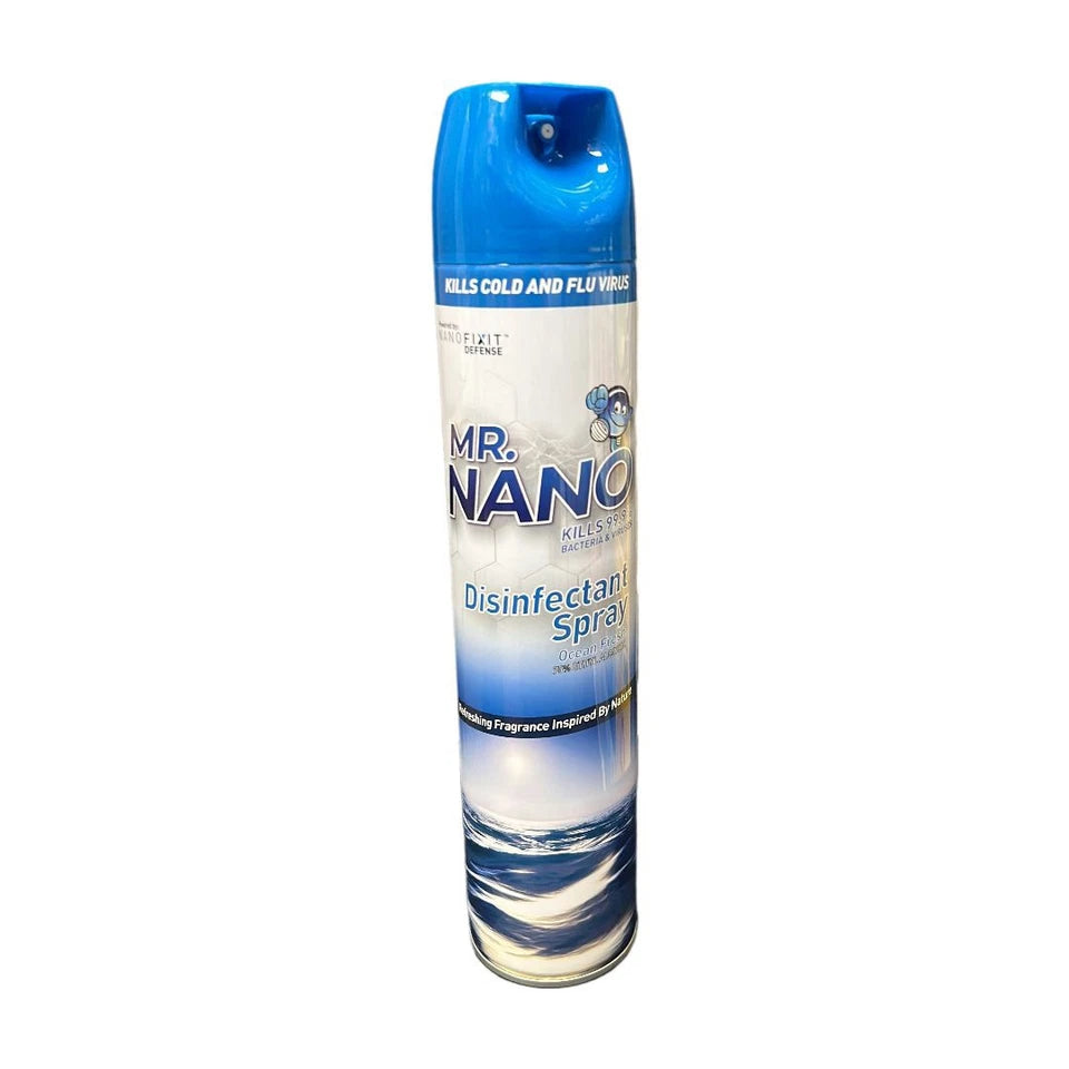 MR Nano Disinfectant Spray Kills 99.9% Of Germs, Kills Cold Flu Viruses 3 Pk