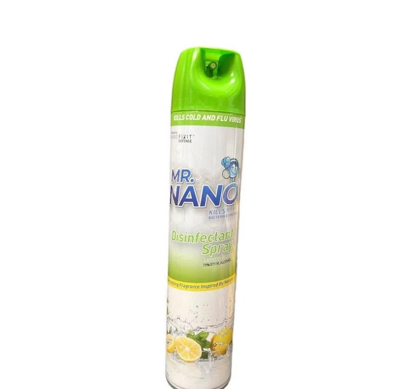 MR Nano Disinfectant Spray Kills 99.9% Of Germs, Kills Cold Flu Viruses 3 Pk