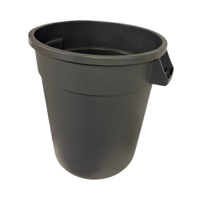 20 Gal Round Garbage Can (Grey)