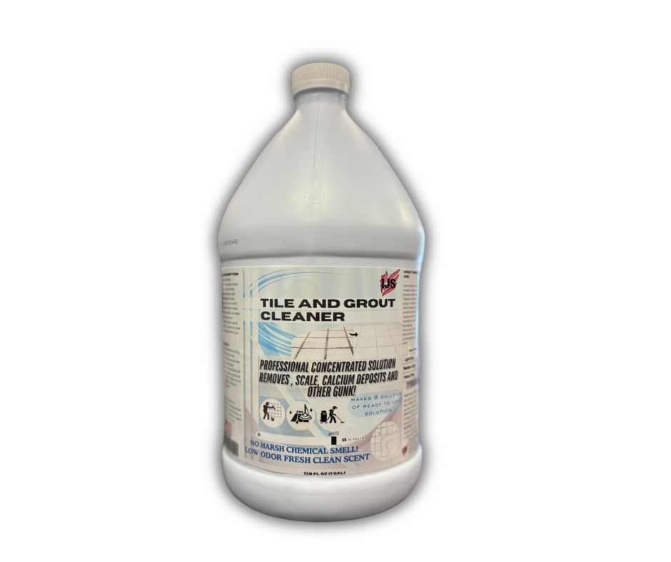 IJS Tile and Grout Cleaner 1 GALLON Concentrated Solution makes up to 8 GALLONS