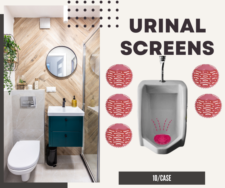 Urinal Screen Deodorizer Anti-Splash Mat Floral 30 Day Scent 10/CASE